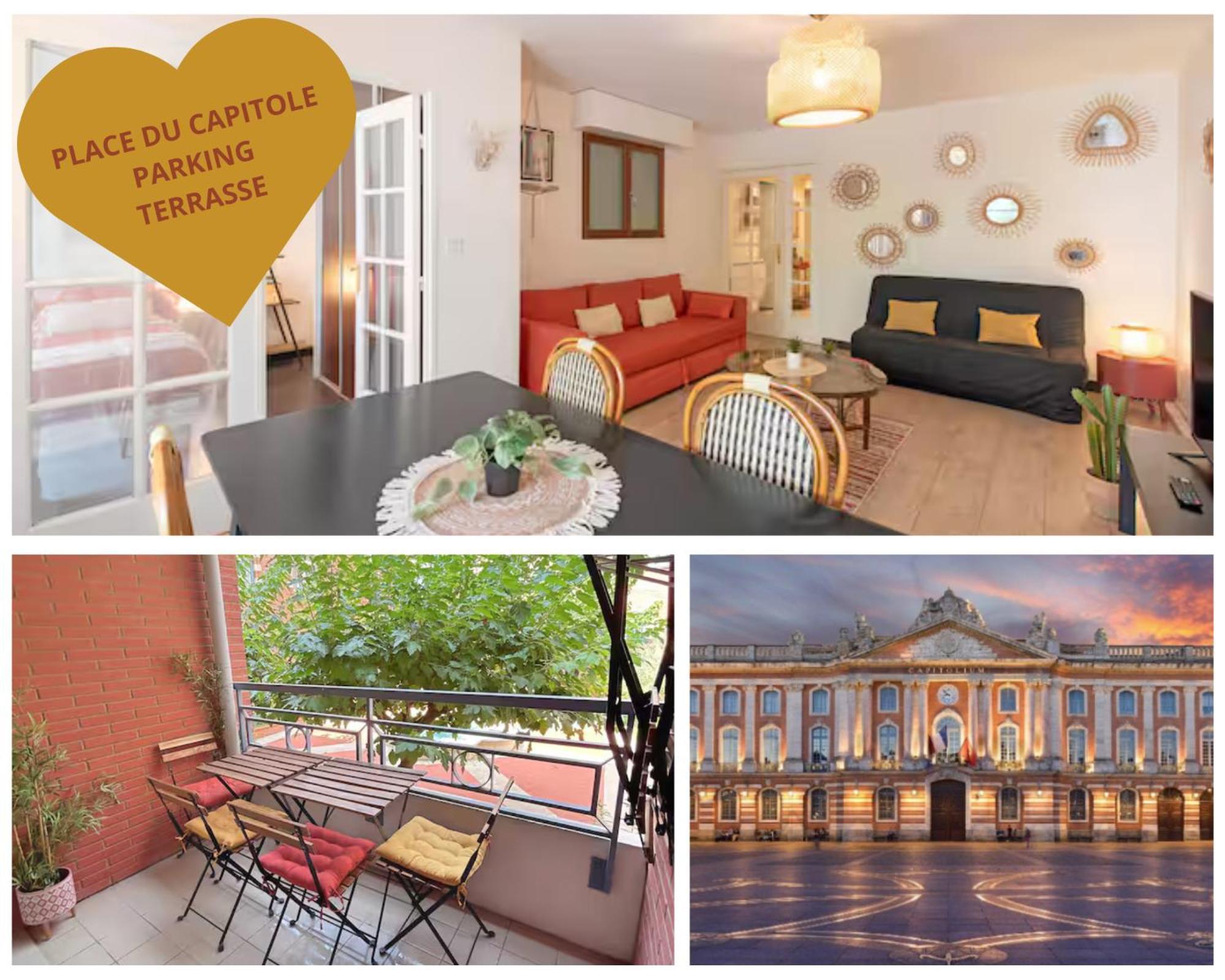 Appartement le Terracotta - Parking - Place du Capitole Toulouse Extérieur photo
